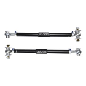 BMW G42 Toe Links - Rear - SPL Parts - Titanium Series Adjustable + Eccentric Lockout - Blue - `21-`27